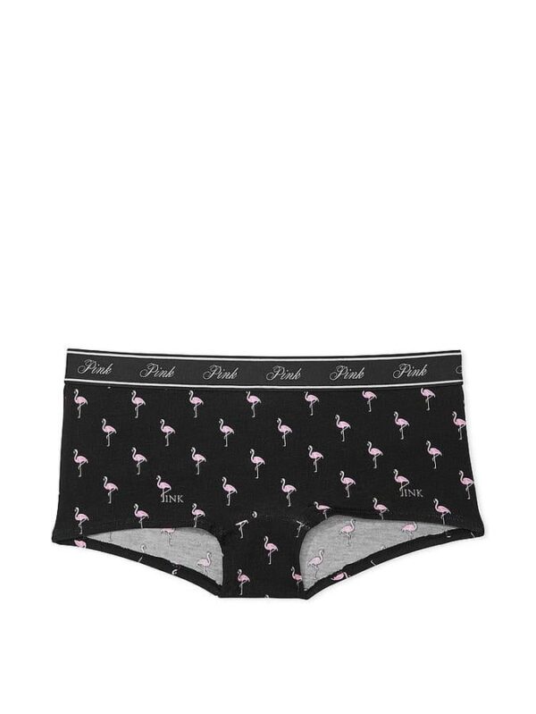 Victoria's Secret Logo Cotton Boyshort Panty - Image 3