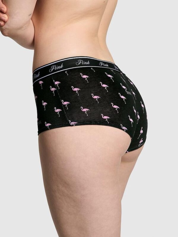 Victoria's Secret Logo Cotton Boyshort Panty - Image 2