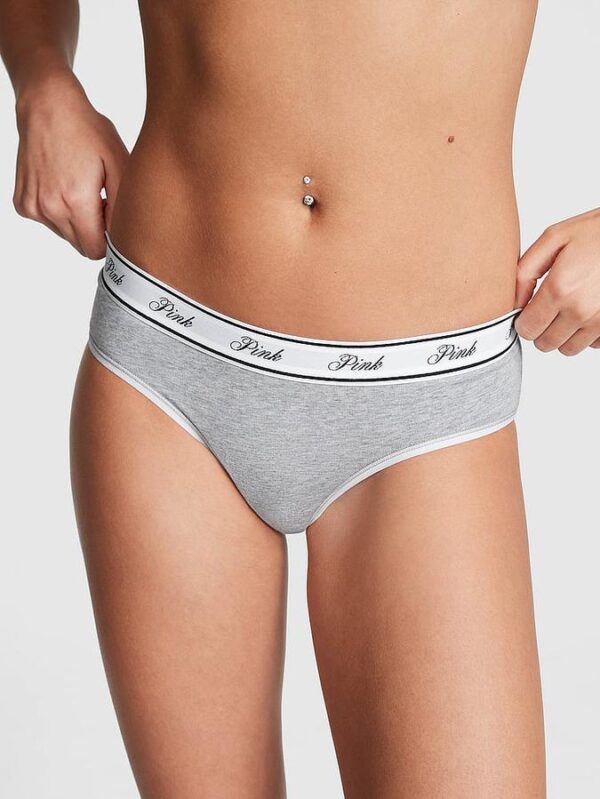 Victoria's Secret Logo Cotton Hiphugger Panty
