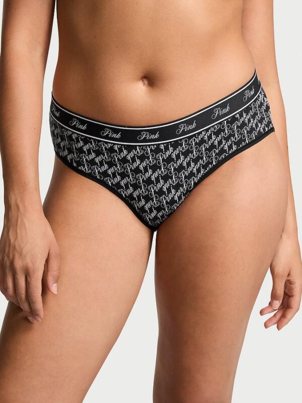 Victoria's Secret Logo Cotton Hiphugger Panty