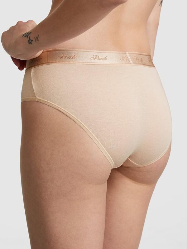 Victoria's Secret Logo Cotton Hiphugger Panty - Image 2