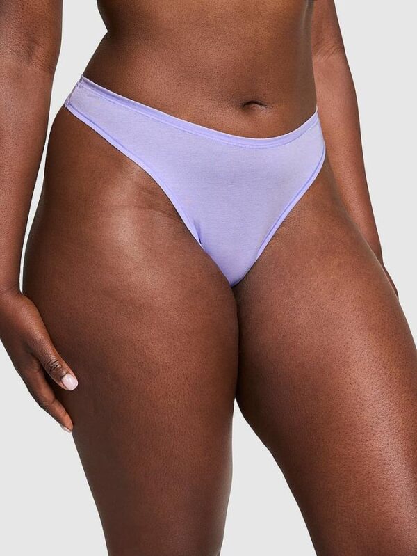 Victoria's Secret Cotton High-Leg Thong Panty