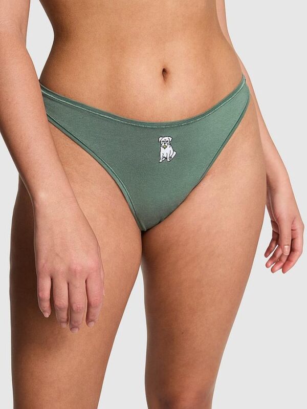 Victoria's Secret Cotton High-Leg Thong Panty