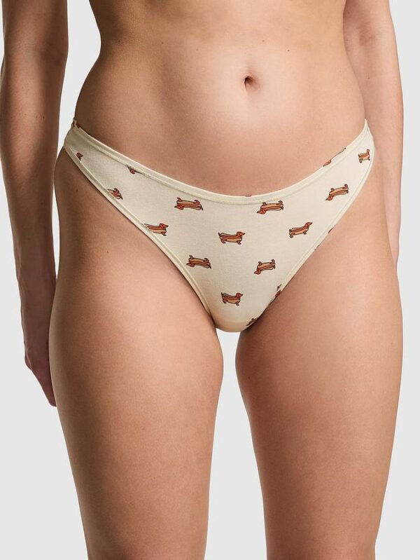 Victoria's Secret Cotton High-Leg Thong Panty