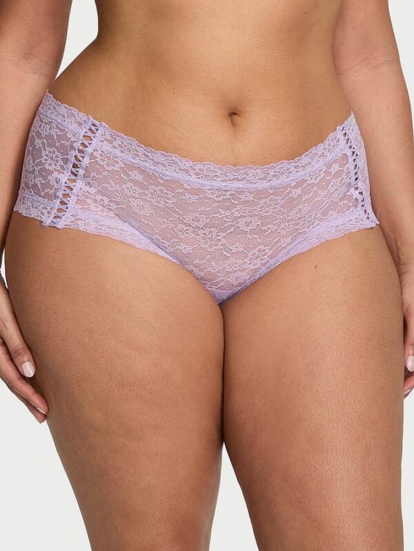 Victoria's Secret Lace-Up Lace Cheeky Panty
