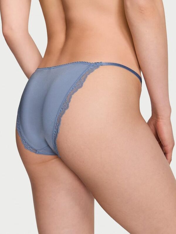 Victoria's Secret Smooth & Lace Mini String Bikini Panty - Image 2