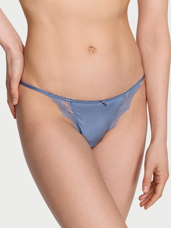 Victoria's Secret Smooth & Lace Mini String Bikini Panty
