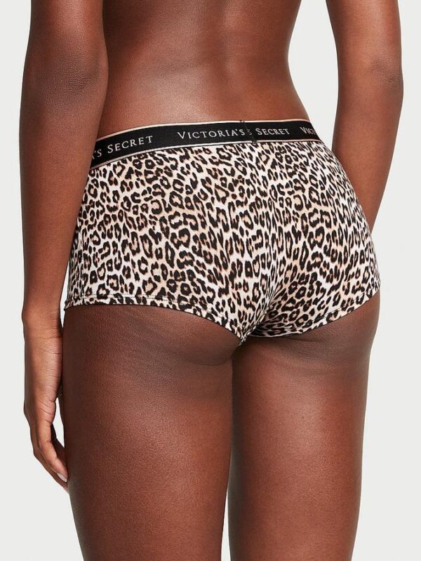 Victoria's Secret Logo Cotton Boyshort Panty - Image 2
