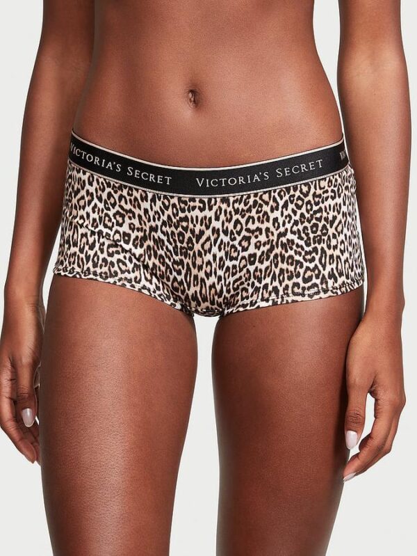 Victoria's Secret Logo Cotton Boyshort Panty