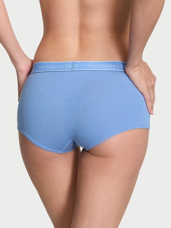 Victoria's Secret Logo Cotton Boyshort Panty - Image 2