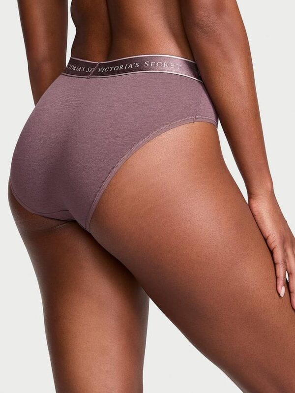 Victoria's Secret Logo Cotton Hiphugger Panty - Image 2
