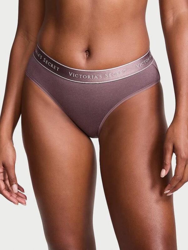 Victoria's Secret Logo Cotton Hiphugger Panty