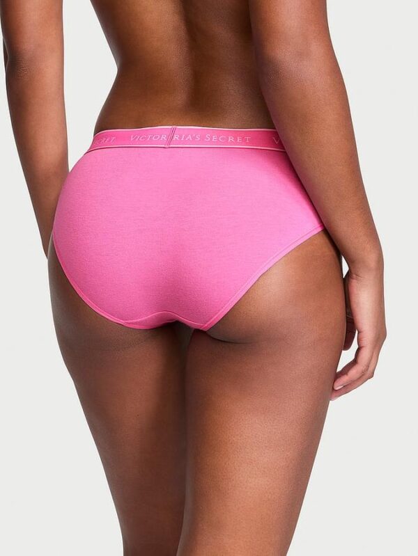 Victoria's Secret Logo Cotton Hiphugger Panty - Image 2
