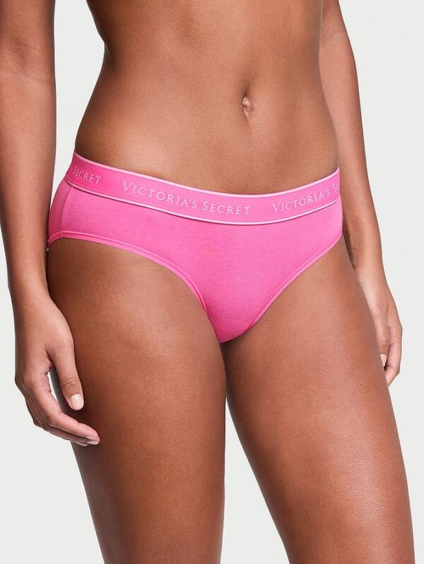 Victoria's Secret Logo Cotton Hiphugger Panty