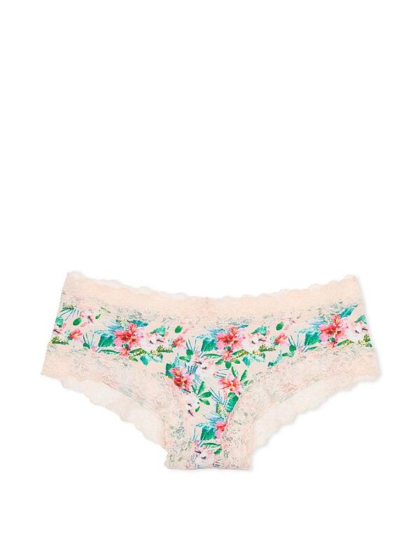 Victoria's Secret  Lace-Waist Cotton Cheeky Panty - Image 3