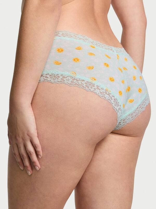 Victoria's Secret Lace-Waist Cotton Cheeky Panty - Image 2