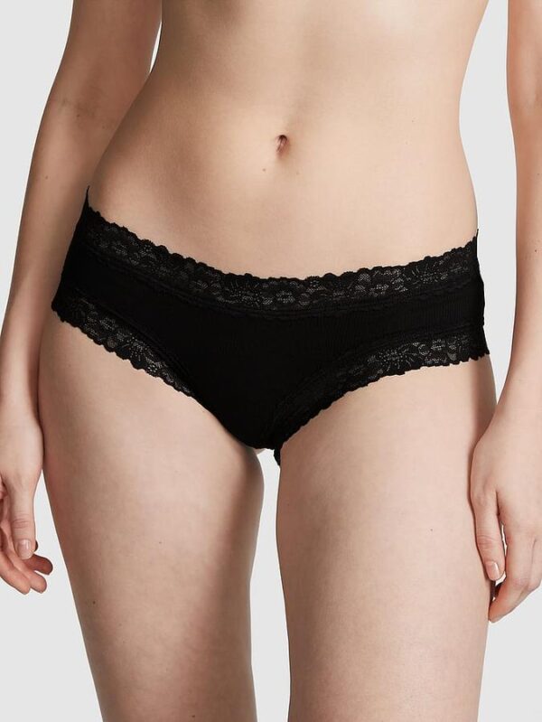 Victoria's Secret Wink Lace-Trim Cheeky Panty