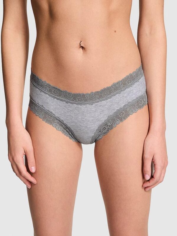 Victoria's Secret Wink Lace-Trim Cheeky Panty