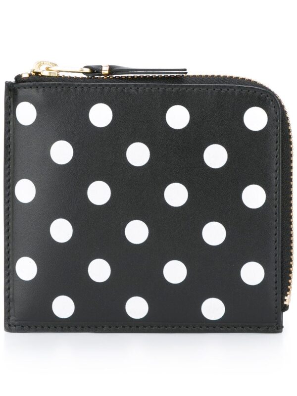 Comme Des Garçons Wallet  polka dot wallet
