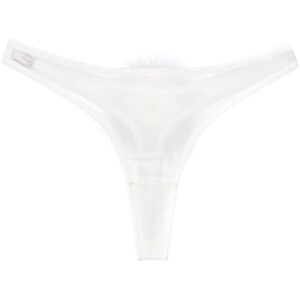Gilda & Pearl  Diana georgette pompom thong