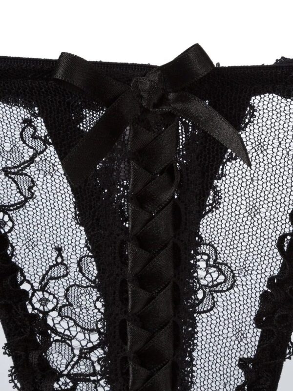 Folies By Renaud  Carla braid detailed thong - Image 4