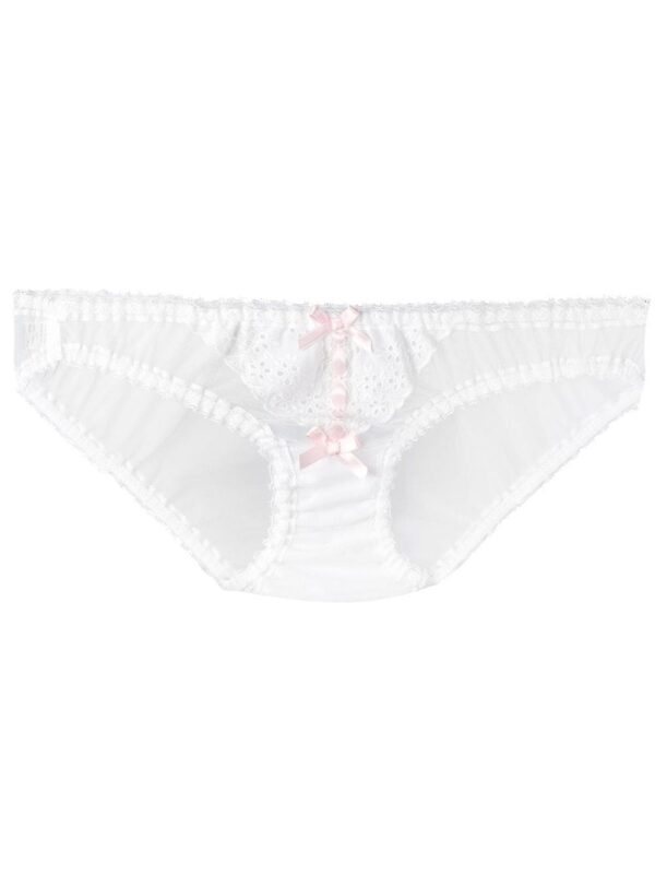 Folies By Renaud  Antoinette sheer panelled briefs