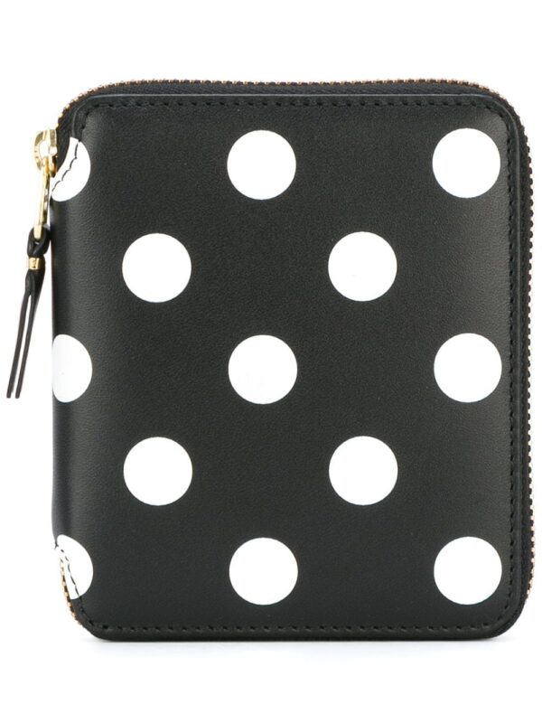 Comme Des Garçons Wallet  polka dot wallet