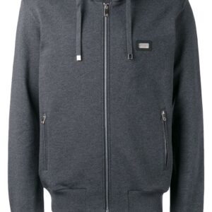 Dolce & Gabbana  drawstring zip hoodie