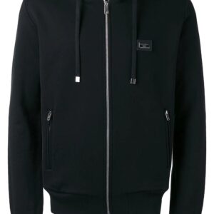 Dolce & Gabbana  drawstring zip hoodie