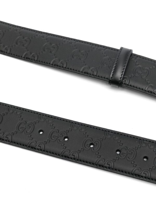 Gucci G buckle leather belt - Image 2