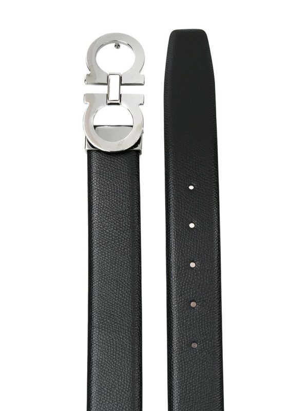 Ferragamo double Gancini buckle belt - Image 2