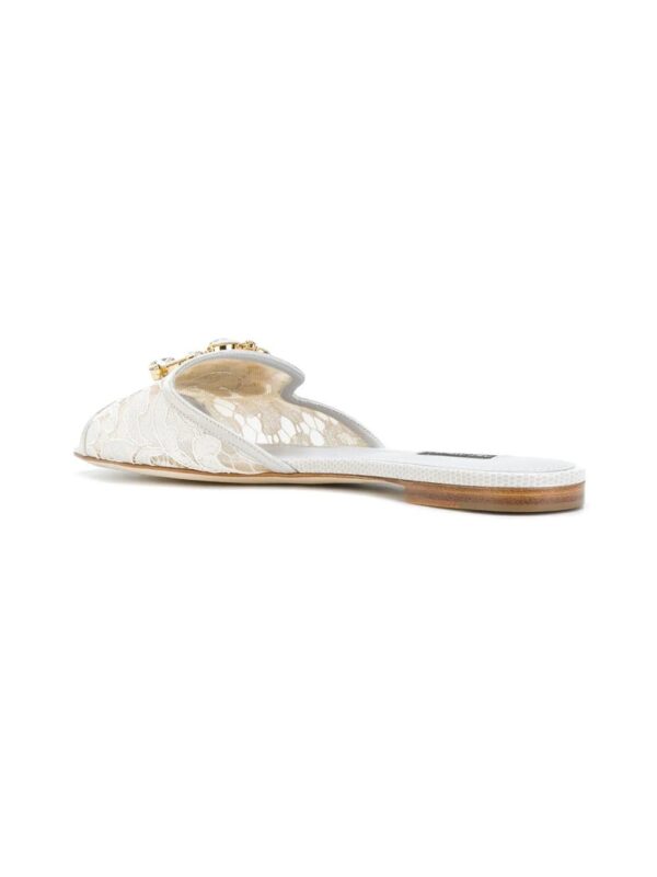 Dolce & Gabbana  Bianca flat sandals - Image 3