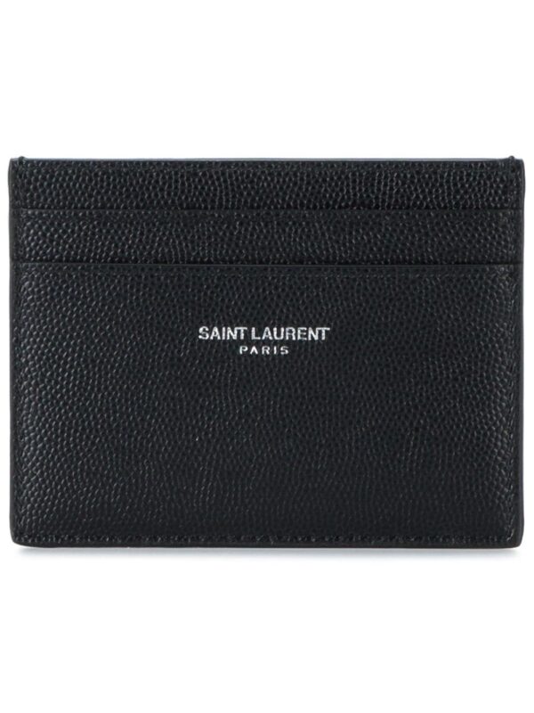 Saint Laurent  logo cardholder