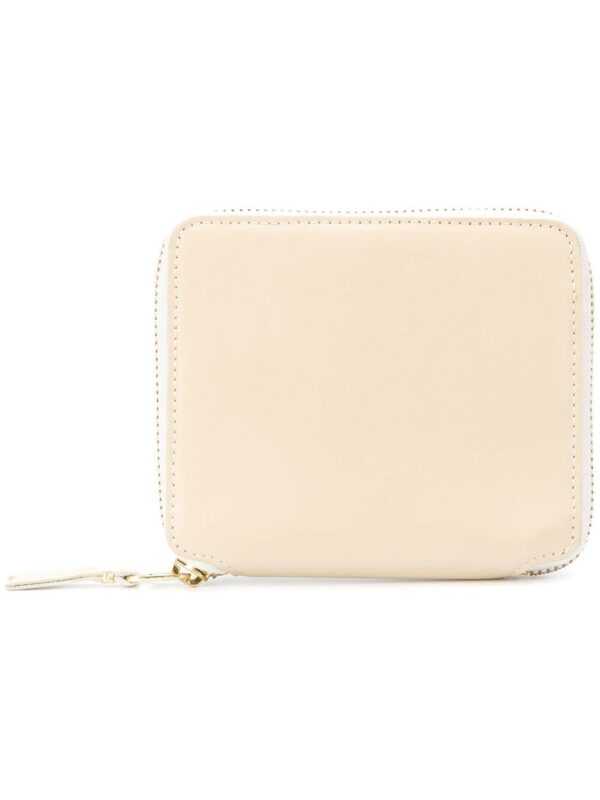 Comme Des Garçons Wallet  zip around classic leather line wallet