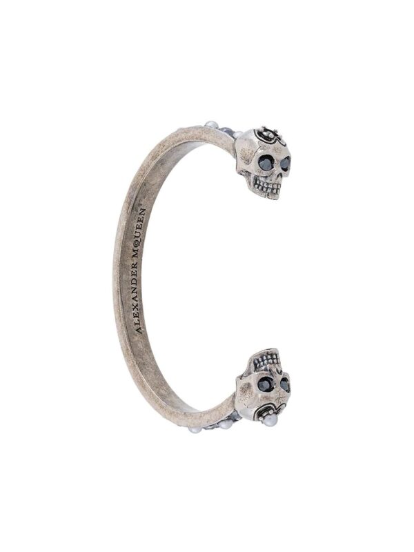 Alexander McQueen  skull cuff bracelet