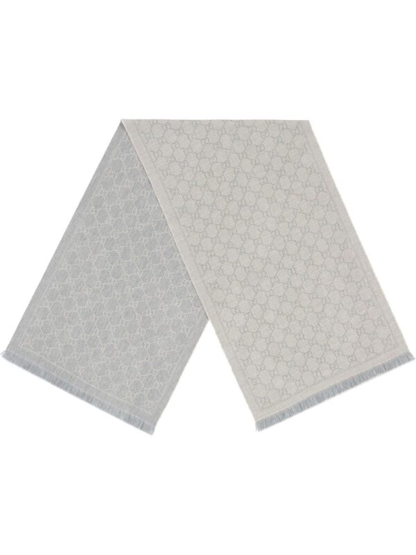 Gucci  GG jacquard knit scarf