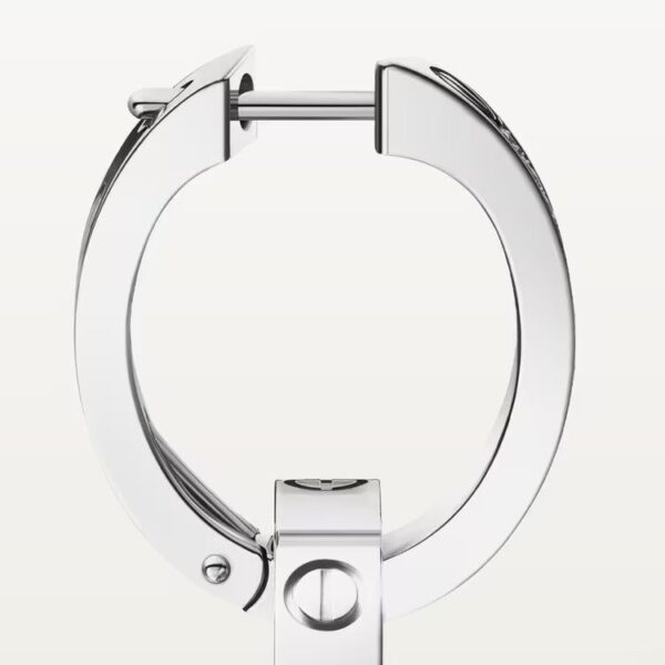 Cartier LOVE earrings, multiwear, half-paved - Image 2