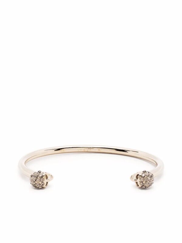 Alexander McQueen  twin skull bracelet