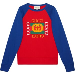 Gucci  Cotton jersey sweatshirt with Gucci logo