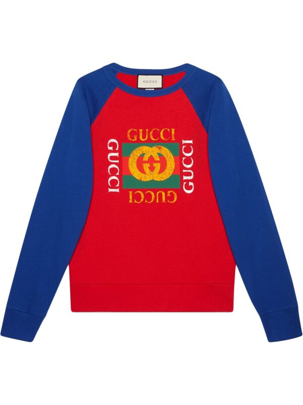 Gucci  Cotton jersey sweatshirt with Gucci logo