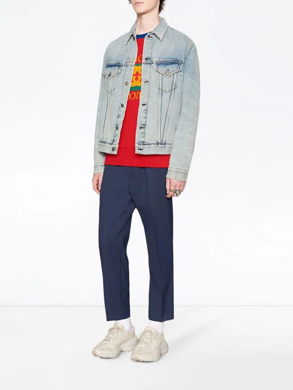 Gucci  Cotton jersey sweatshirt with Gucci logo - Image 2