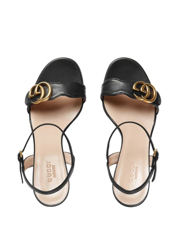 Gucci logo-embellished leather sandal - Image 4