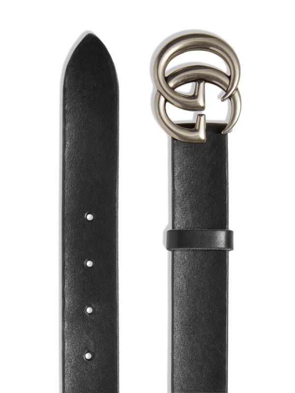 Gucci Leather belt with Double G buckle - Image 2