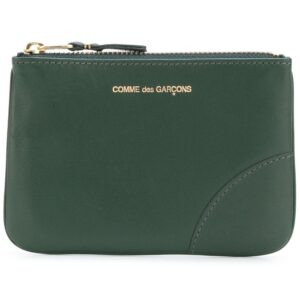 Comme Des Garçons Wallet  logo-print zipped wallet