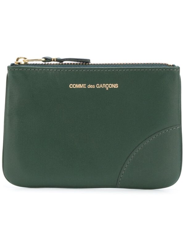 Comme Des Garçons Wallet  logo-print zipped wallet
