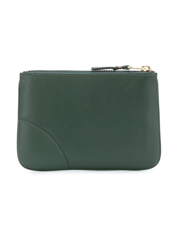 Comme Des Garçons Wallet  logo-print zipped wallet - Image 2