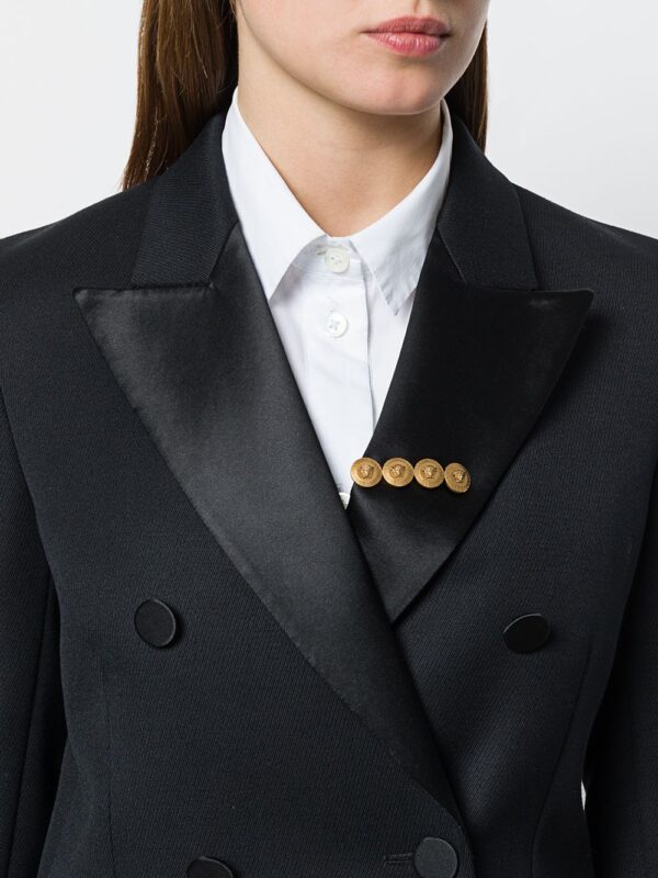 Versace  Medusa coin brooch - Image 2