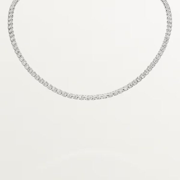 Cartier Lignes Essentielles necklace, brilliant-cut diamonds