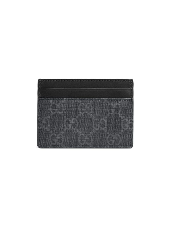 Gucci  Kingsnake print GG Supreme card case - Image 2