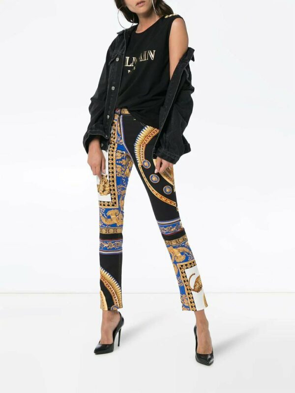 Balmain  sleeveless logo-print T-shirt - Image 2